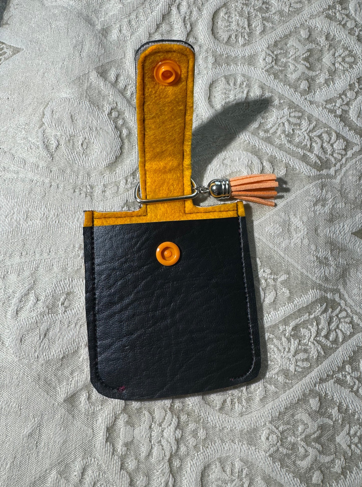Buzzing Bee's Hand Sanitizer Holder Black