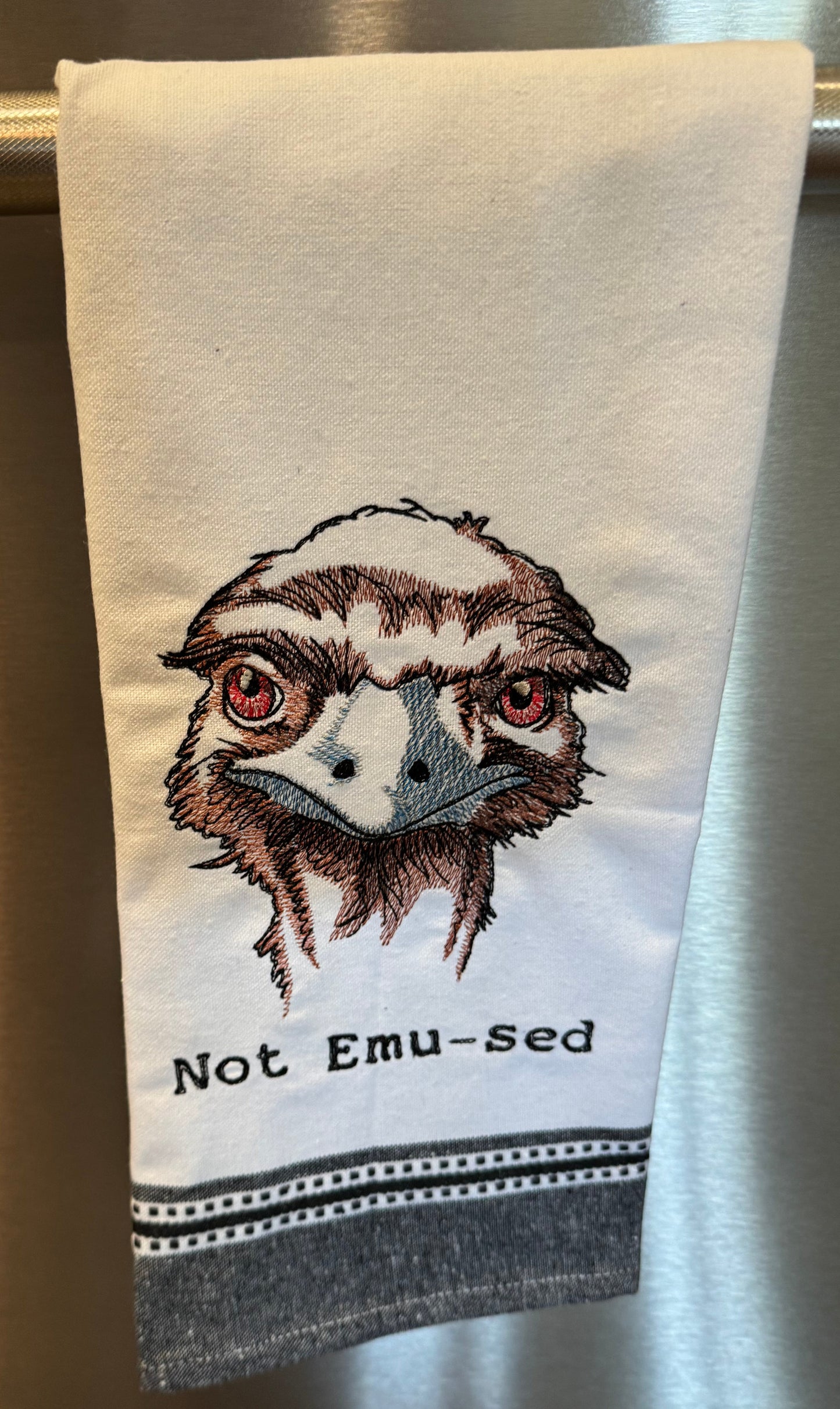 Not Emu-Sed Kitchen Towl