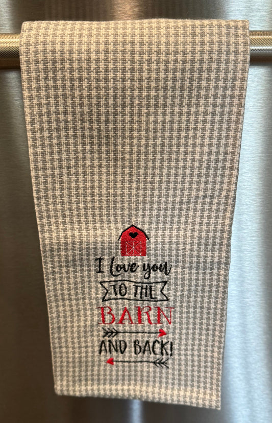 Barn and Back Kitchen Towel