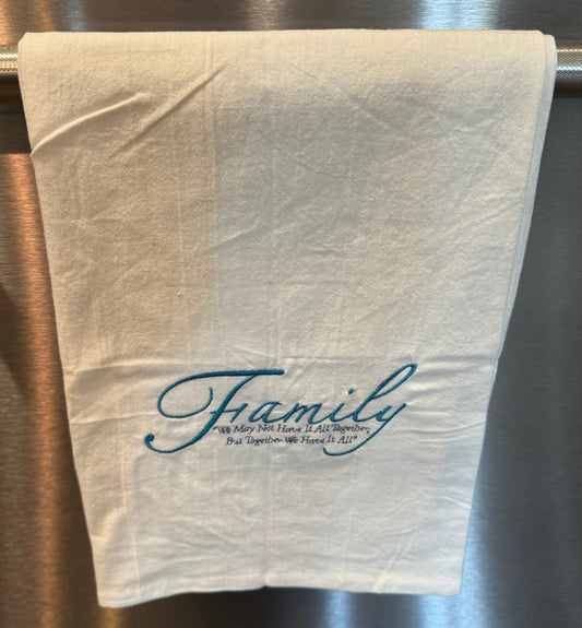Family Flour Sack Towel