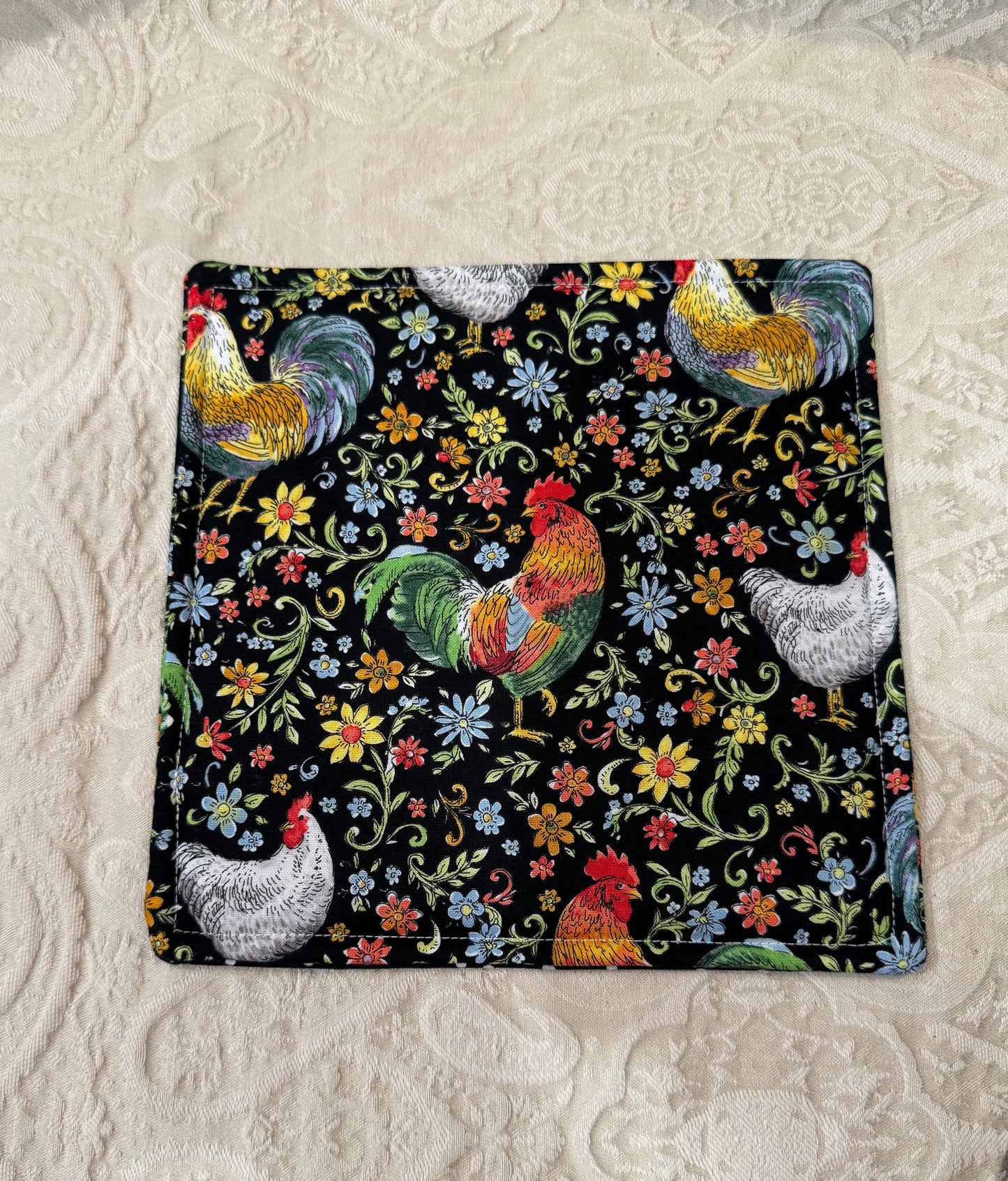 Chicken Print Hotpad