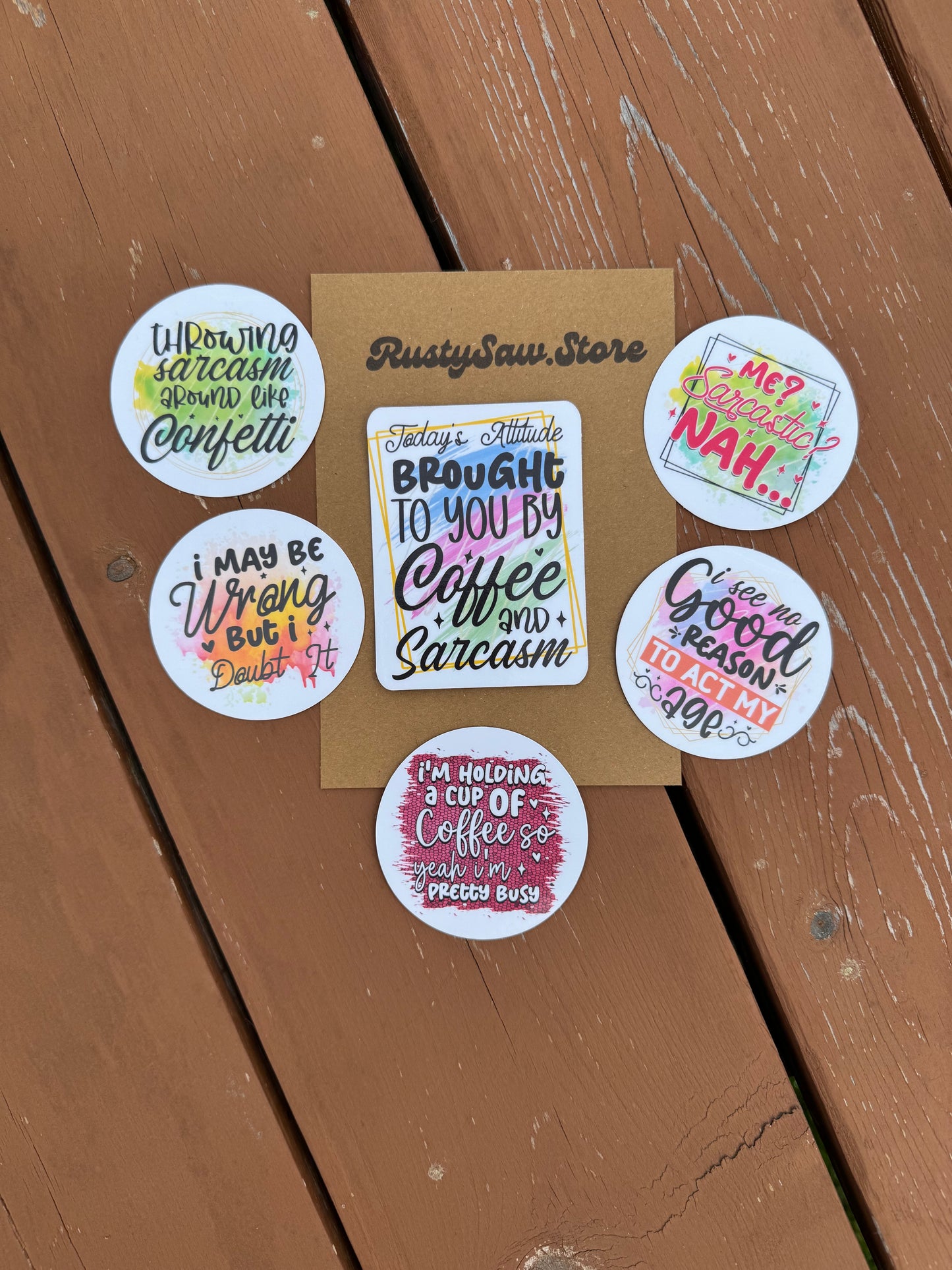 Sarcastic Sticker Pack