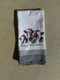 Moo-y Christmas Kitchen Towel